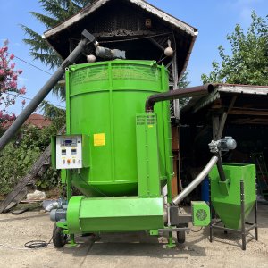 Kadıoğlu 6500P Hazelnut - Walnut - Almond Drying Machine (Uses pellet fuel in the machine)